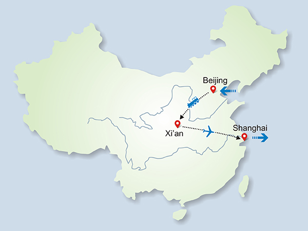 8 Days Beijing-Xi'an-Shanghai Group Tour