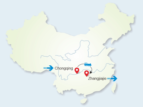 5 Days Best Chongqing to Zhangjiajie Tour